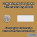 Salsbury Cell Phone Storage Locker - with Front Access Panel - 3 Door High Unit (5 Inch Deep Compartments) - 15 A Doors (14 usable) - Gold - Recessed Mounted - Master Keyed Locks  19135-15GRK